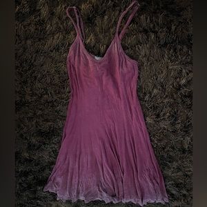 Don’t Ask Why maroon tank dress